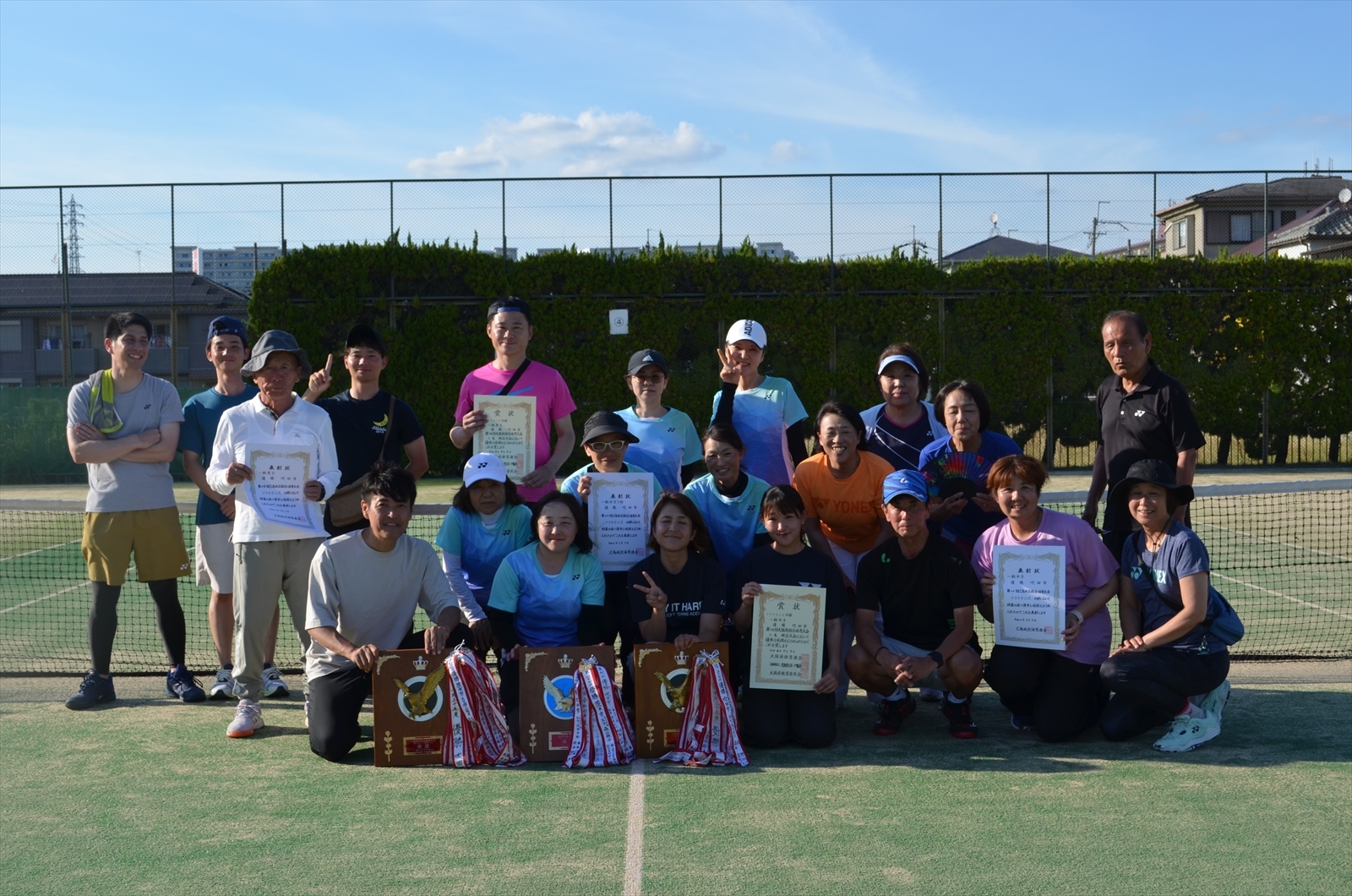 一般男子・一般女子・一般女子2部で、吹田市が優勝！